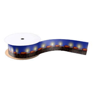 Luminous Diwali Candles - Ribbon Lint