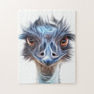 Luminous Emu Art Legpuzzel