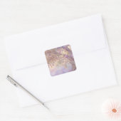 Luminous Forest Vierkante Sticker (Envelop)