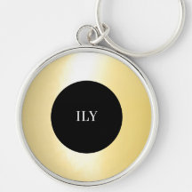 Luminous Gold ILY Sleutelhanger