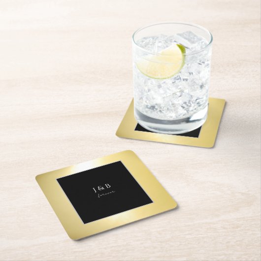 Luminous Gold Papier Onderzetter (Insitu)