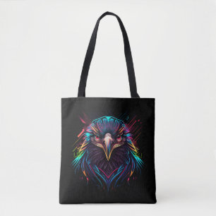 Luminous Neon Eagle Artistic Draagtas