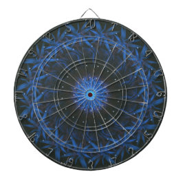 Luminous Nexus – Een Stralende Abstracte Energie Dartbord