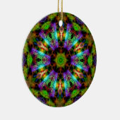 Luminous Psychedelic Mandala Ornament (Rechts)