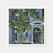 Luminous Sphere from Binnen, New York City Servetten (Voorkant)