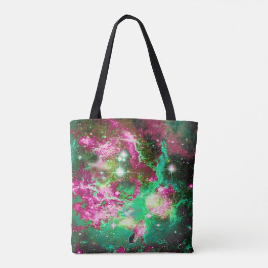 Luminous Star Field Canvas tas (Achterkant)