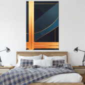 Luminous Structure Canvas Afdruk (Insitu (Slaapkamer))