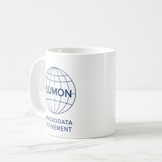 Lumon Macrodata Refinement Koffiemok (Voorkant links)