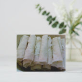 Lumpia - Carte postale de nourriture philippine (Debout devant)