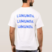 Lumumba "Reflection" T-shirt (Achterkant)