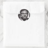 Lumumba Ronde Sticker (Tas)