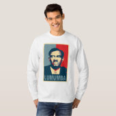 Lumumba voor President T-shirt (Voorkant volledig)