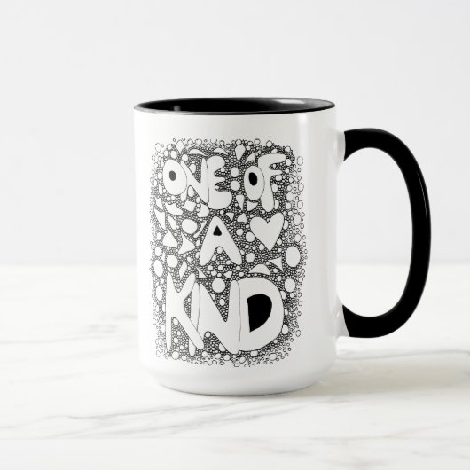 L'un des genres, Word Art, Café Mug (Droite)