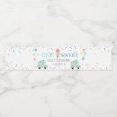 L'un est étiquettes de bouteille de crème glacée d (Étiquettes simples)