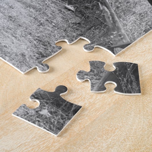 L'un puzzle noir et blanc moins parcouru (Côté)