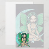 "Luna" bankierwerk Briefpapier (Voorkant / Achterkant)