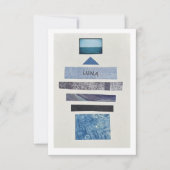 Luna-Briefpapier Kaart (Voorkant)