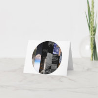 Luna — Carte de vœux en mosaïque