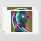 Luna: De Cyberpunk Technomancer Kaart (Voorkant / Achterkant)