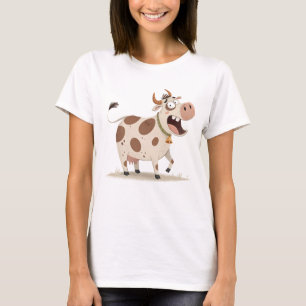 Luna de krankzinnige Koe T-shirt