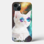 Luna de Space Cat Case-Mate iPhone Case (Achterkant)