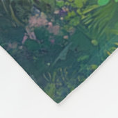 Luna en het wolkenkasteel - Enchanted Fleece Blank Deken (Hoek)