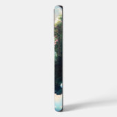 Luna en het wolkenkasteel - iPhone 16 Hoesje (Achterkant / Links)