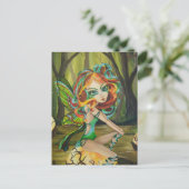 Luna Fairy Briefkaart (Staand voorkant)