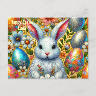 LUNA ~ HAPPY EASTER BUNNY GREETING ~ FEESTDAGENKAART