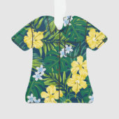 Luna Hibiscus Garden Hawaiian Aloha Shirt - Navy (devant)