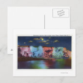 Luna Island Night Uitzicht of New Rainbow Bridge Briefkaart (Voorkant / Achterkant)