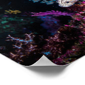 Luna lion fish, Pterois lunulata, Poster (Hoek)