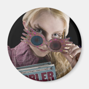 Luna Lovegood Peeks over bril Magneet