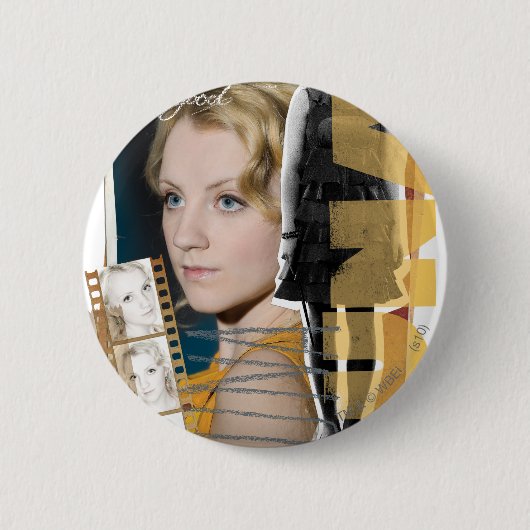 Luna Lovegood Ronde Button 5,7 Cm (Voorkant)