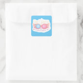 Luna Lovegood Vierkante Sticker (Tas)
