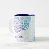 Luna Mandala 11 oz. Personalized Mug (Devant gauche)