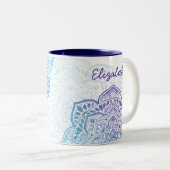 Luna Mandala 11 oz. Personalized Mug (Devant droit)