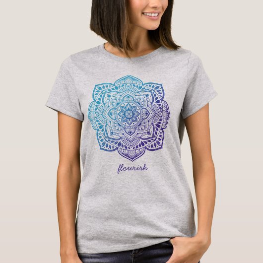 Luna Mandala Persoonlijk T-Shirt (Voorkant)