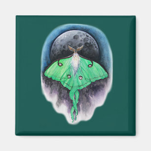 Luna Moon Moth Magneet