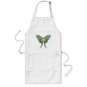 Luna Moth Apron Lang Schort