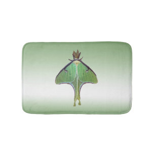 Luna Moth Bath Mats Badmat
