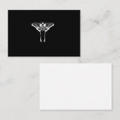 Luna Moth business card Visitekaartje (Voorkant / Achterkant)