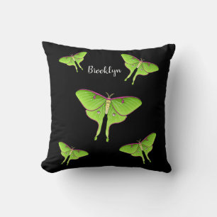 Luna Moth cartoon illustratie Kussen