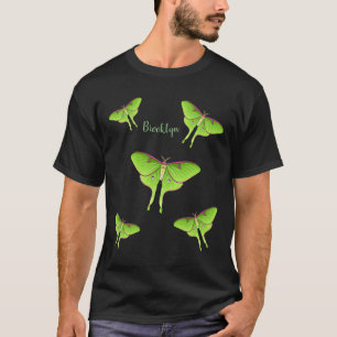 Luna Moth cartoon illustratie T-shirt