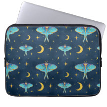 Luna Moth Celestial Moons & Stars Marine