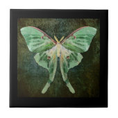 Luna Moth Ceramic Art Tile Tegeltje (Voorkant)