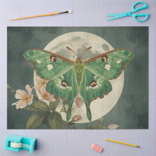 Luna Moth Conservatory Botanicals Tissuepapier (Craft)