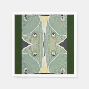 Luna Moth digitaal schilderij Servet