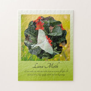 Luna Moth fascineren Legpuzzel