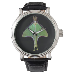 Luna Moth Horloge
